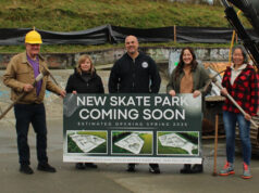 Skate park upgrade gets underway in Sooke new skate park. sooke
