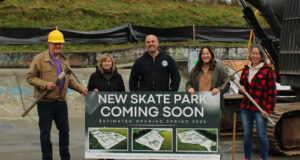 Skate park upgrade gets underway in Sooke new skate park. sooke