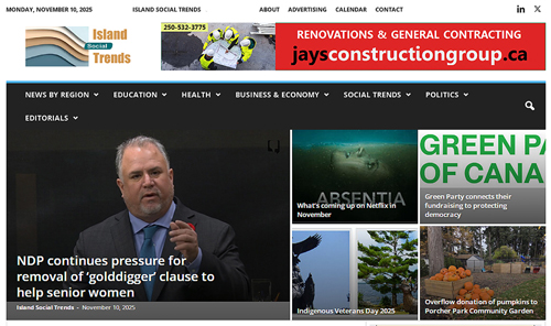 ist main, gord johns, ndp