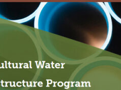 Agricultural Water Infrastructure Program: water availability, storage, efficiency & sustainability Agriculture Water Infrastructure Program
