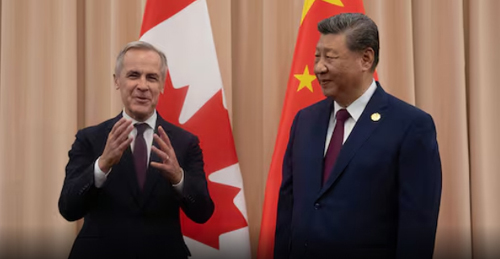 Mark Carney, Xi Jinping