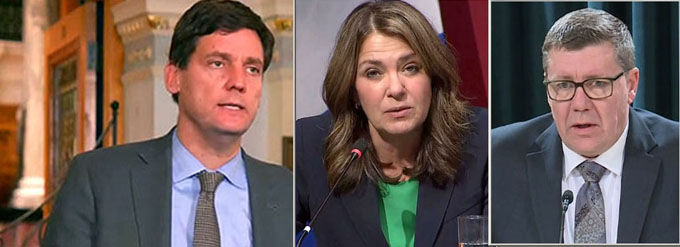 premiers, BC Eby, Alberta Smith, Sask Moe