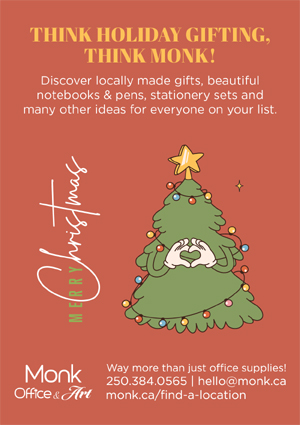 Do your Christmas shopping at Monk Office!