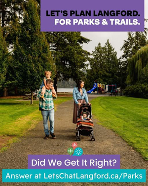 parks and trails, survey