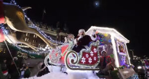 Victoria downtown Santa parade takes new route on a cold Saturday evening santa, parade, victoria