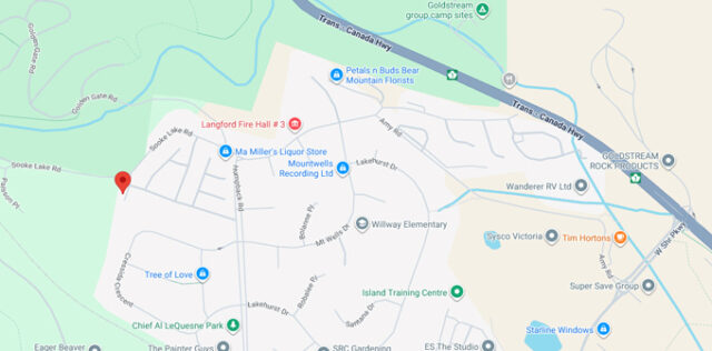 2955 sooke rlake oad, map, langford