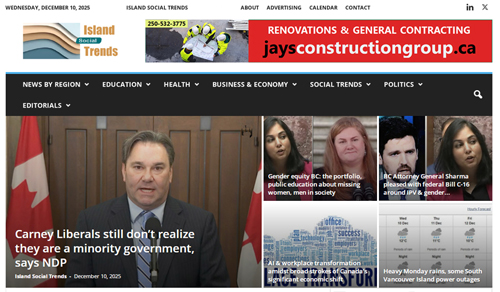 ist main, ndp, 45th parliament