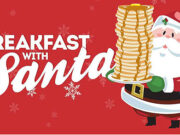 Sooke pancake breakfast Dec 6 & Santa Parade Dec 7 breakfast with santa
