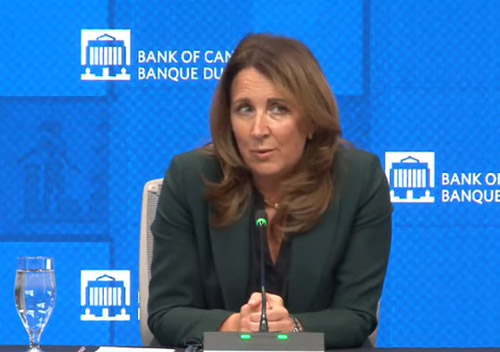 Senior Deputy Governor, bank of canada, Carolyn Rogers