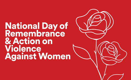 national day of remembrance, action on violence against women