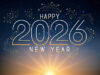 BC & Canada: Leadership messages at New Year 2026 happy new year, 2026, sunrise
