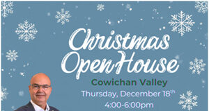 Jeff Kibble MP Christmas open house & free holiday skate in Duncan Christmas Open House, Duncan, Cowichan-Malahat-Langford, Jeff Kibble, December 18 2025
