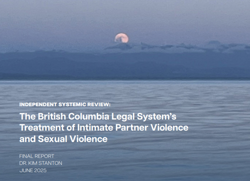report, Dr Station, BC, intimate partner violence