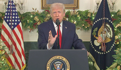 trump, christmas, speech