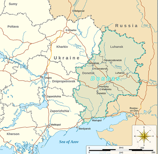 donbas region, ukraine
