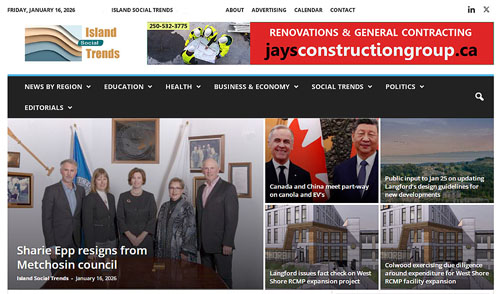 ist main, metchosin council