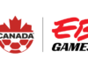Canadian soccer business ecosystem welcomes EB Games Canada Soccer, EB Games, logos