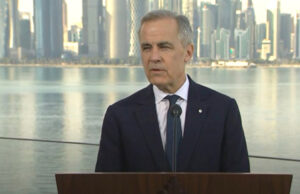 Carney opens up wide range of economic ties with Qatar Mark Carney, in Qatar