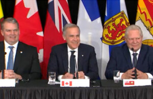Carney & premiers present a united front on economy, trade & sovereignty carney, thompson, ford