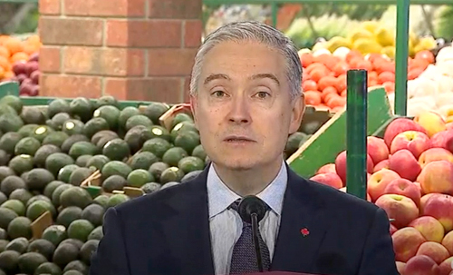 François-Philippe Champagne, Minister of Finance and National Revenue