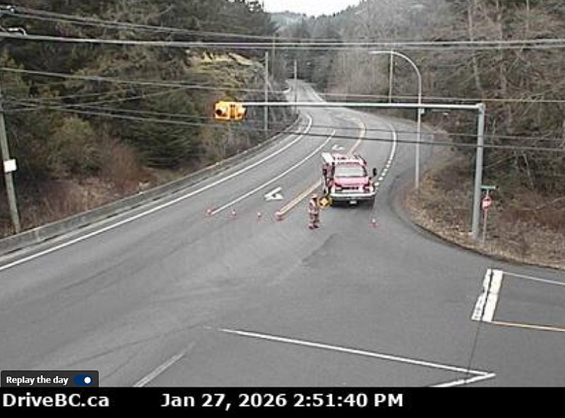 highway 14, cleanup, firetruck