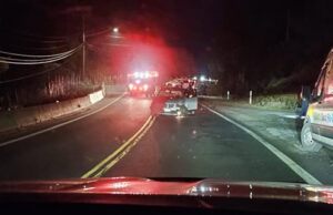 Crash on Hwy 14 in Sooke on New Year’s night vehicle crash, mvi, sooke road