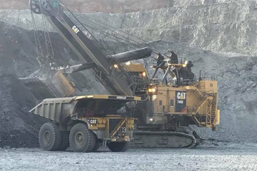 equipment, mount milligan mine, northern bc