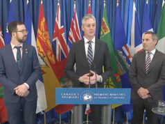 Premiers of Canada’s territories outline what the north needs northern premiers, simpson, main, currie