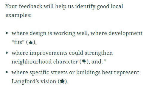 StoryMap-, thumbs up