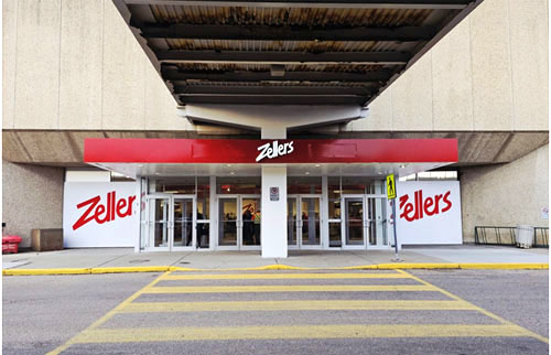 zellers, store