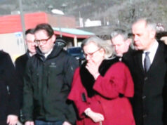 Tumbler Ridge vigil with prime minister, federal & provincial leaders Tumbler Ridge, vigil, Carney, May, Poilievre