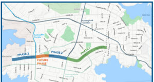 Phase 2 Esquimalt Road upgrades open to public engagement Esquimalt Road, Phase 1, Phase 2, map