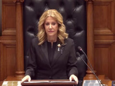 BC Throne Speech delivers message of care to Tumbler Ridge community LG, Wendy Cocchia