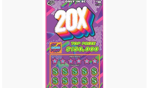 Victoria resident wins $150K with Scratch & Win Lottery, scratch and win, 20x