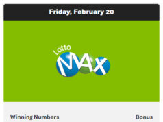 No big winners in Feb 20 Lotto Max draw, next jackpot $65+ million lotto max, winning numbers