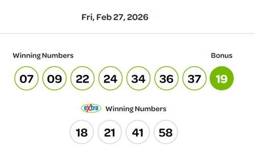 LottoMax-WinningNumbers-Feb2726 Lotto Max, Feb 27, winning numbers