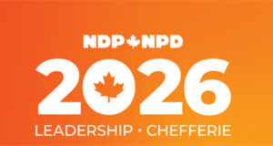 Feb 19 debate: Five NDP leadership candidates on stage tonight ndp leadership, logo