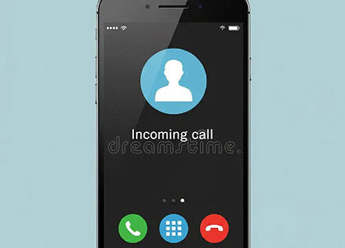 Policing safety survey by phone in Langford cell phone, incoming call