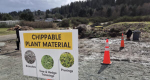FireSmart yard waste depots in Langford March 7, 14, & 21 chippable plant material, langford