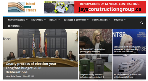 ist main, langford council