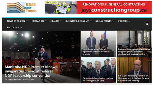 ist main, wab kinew, NDP