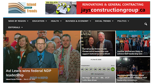 ist main, ndp leadership