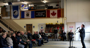Former Metchosin Fire Chief Dunlop celebrated by local community stephanie dunlop, metchosin fire hall