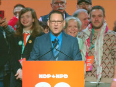 Avi Lewis wins federal NDP leadership avi lewis, ndp leader