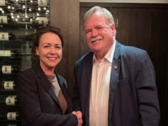 Darrell Jones throws his BC Conservative leadership race support behind Caroline Elliott caroline elliott, darrell jones