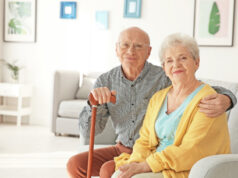 Most Canadians hope to age in place couple, aging at home, living room