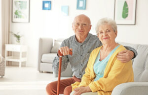 Most Canadians hope to age in place couple, aging at home, living room