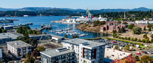 Esquimalt Chamber supports business growth with first Executive Director Esquimalt, aerial