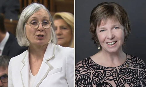 Federal & BC provincial support for tariff-impacted workers fedearl Patty Hajdu, provincial Sheila Malcolmson