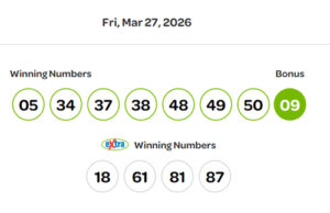 No major winners in March 27 Lotto Max draw lotto max, march 27, winning numbers